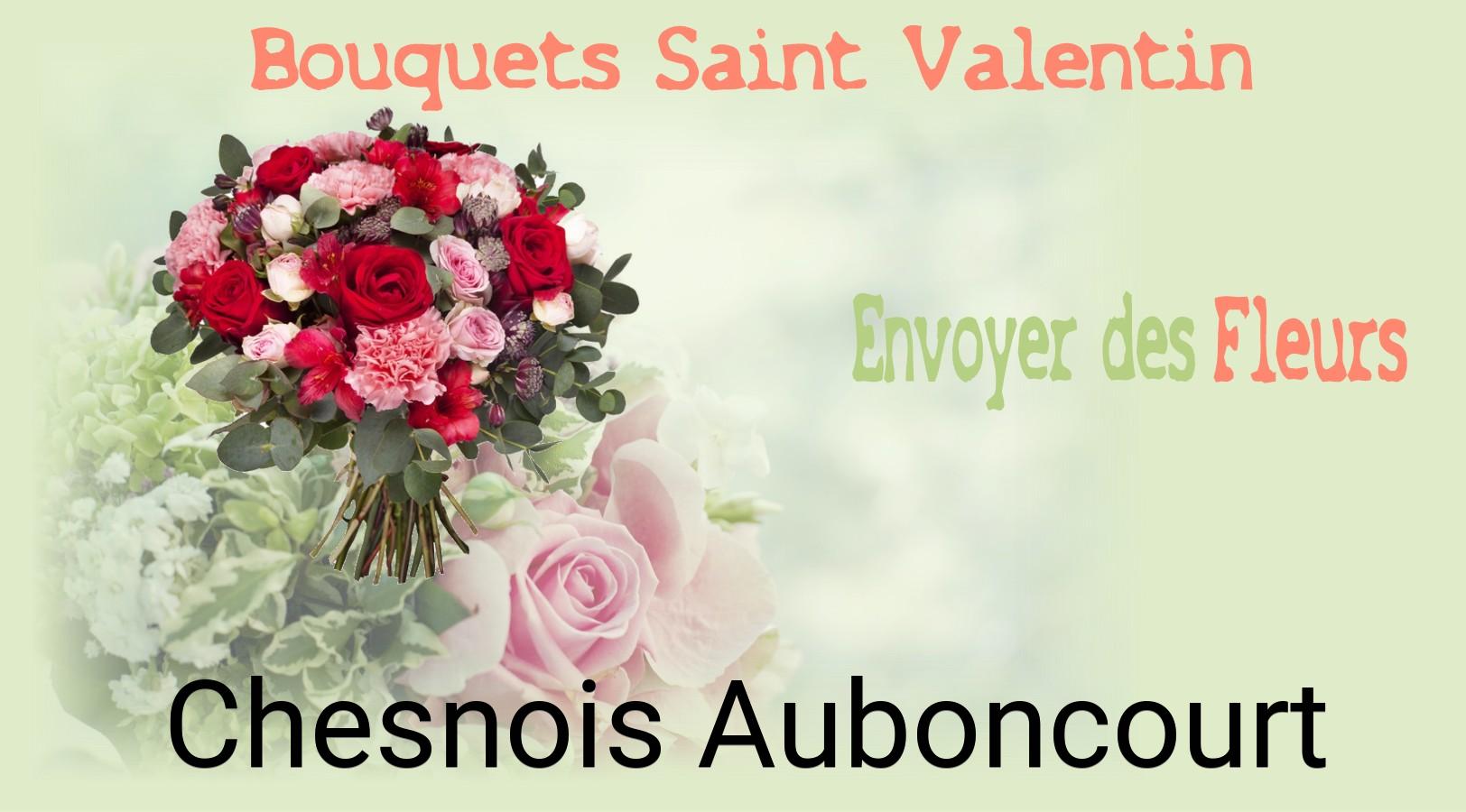 Roses de Saint-Valentin livrées à Chesnois-Auboncourt